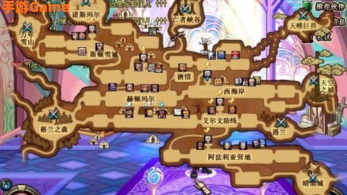 dnf地图
